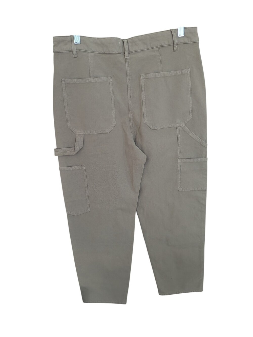 Wilfred Free Aritzia Pants "Brennan" Taupe Tan Carpenter Trousers Sz 12 *NWT - Picture 3 of 14